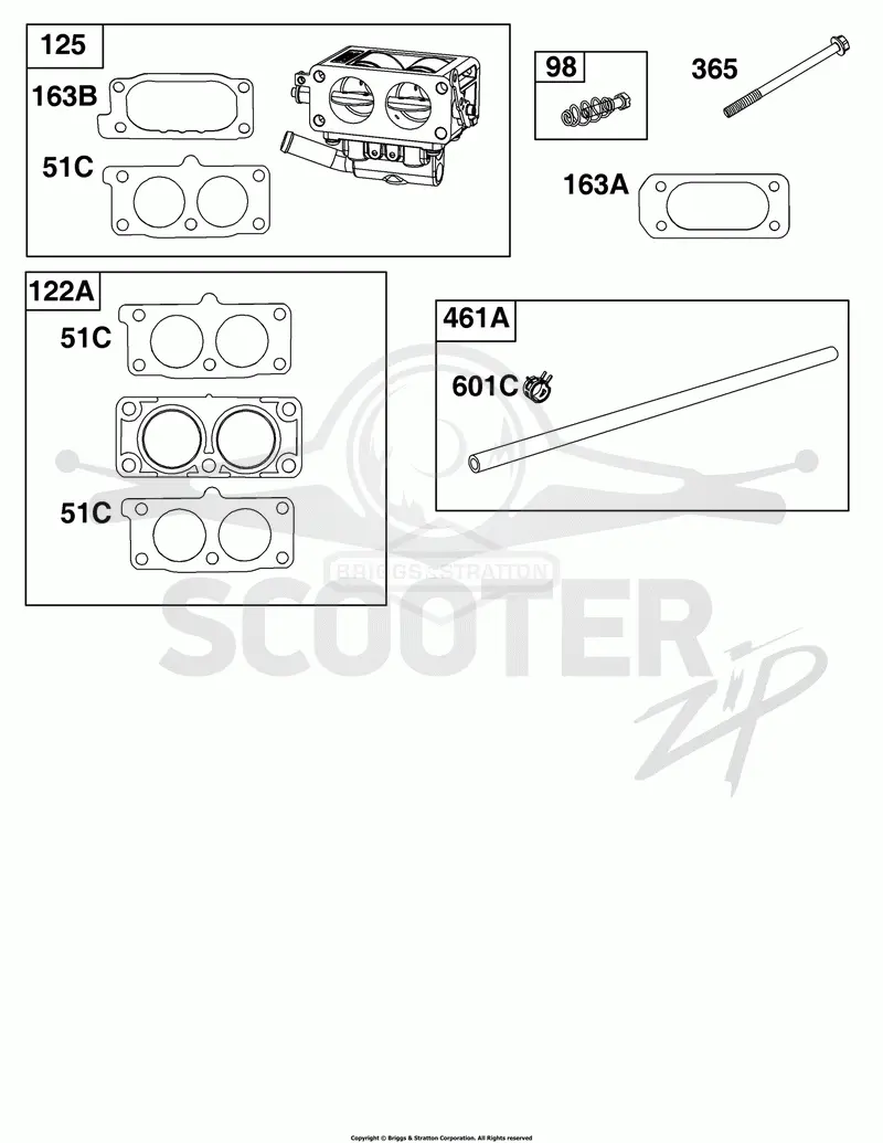 Carburetor and Fuel Supply Group