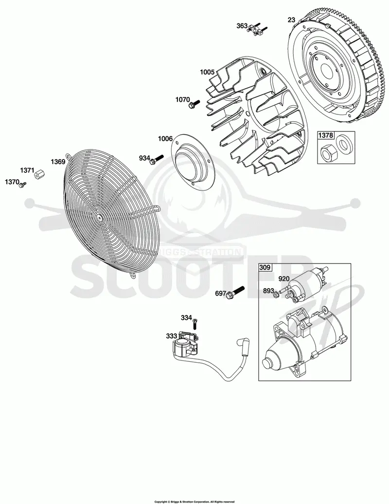 Flywheel, Ignition, and Starter Group