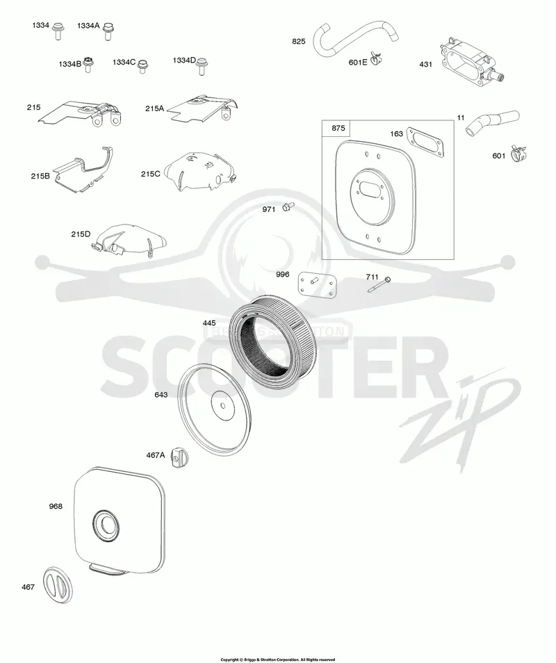 Air Cleaner, Air Guides
