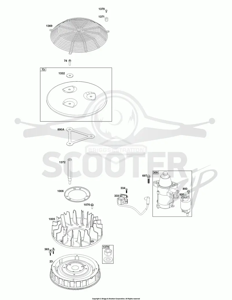 Flywheel, Ignition, and Starter Group