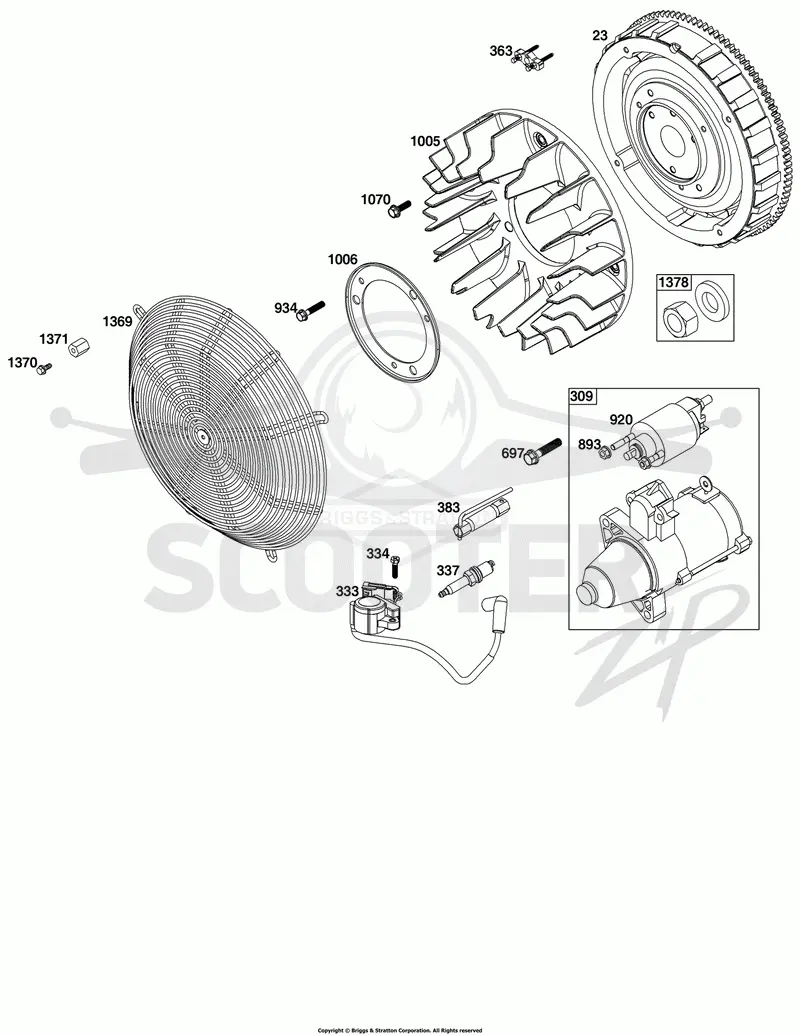 Flywheel, Ignition, and Starter Group