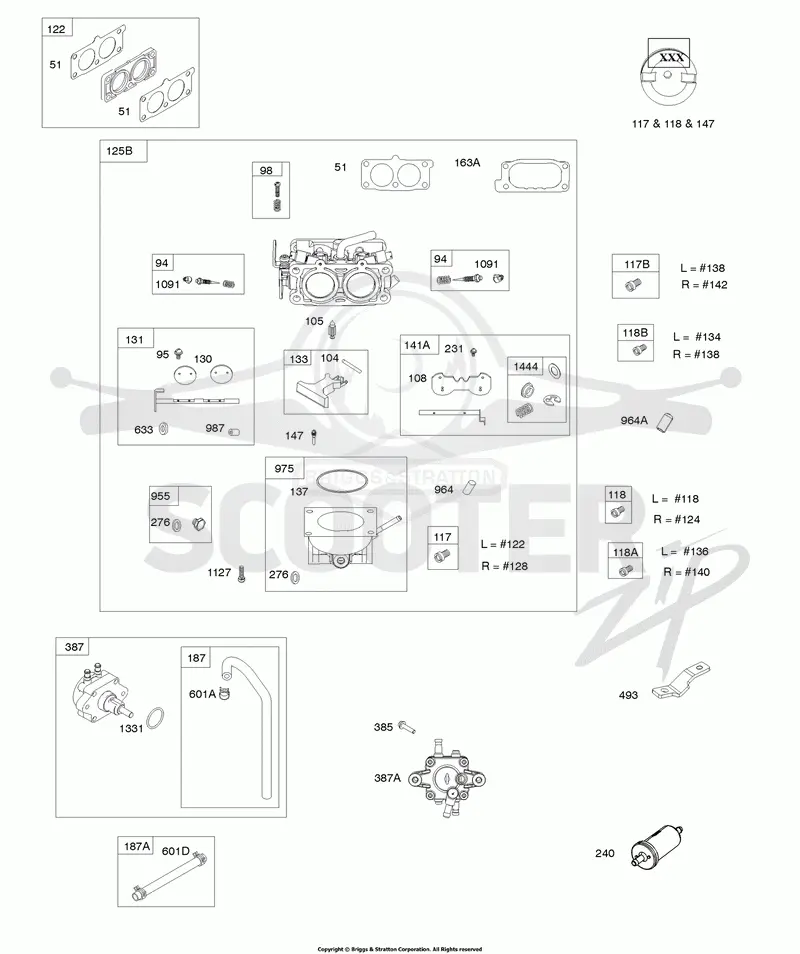 Carburetor (Non Solenoid), Fuel Supply