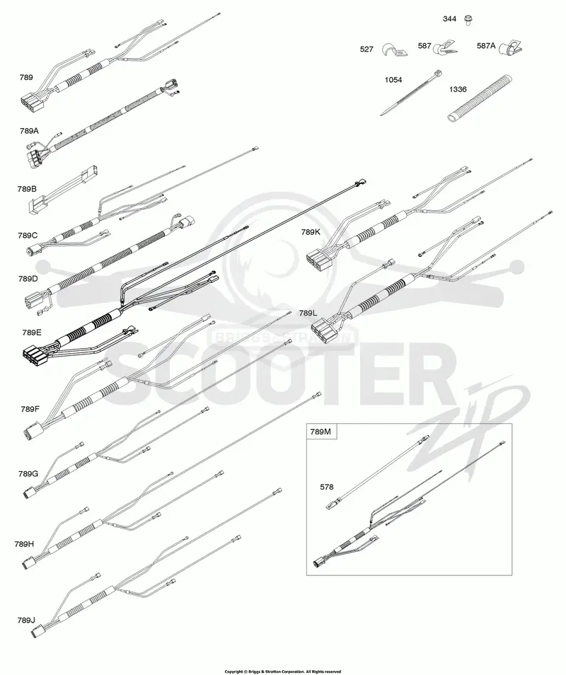 Wiring Harness, Wire Clamps
