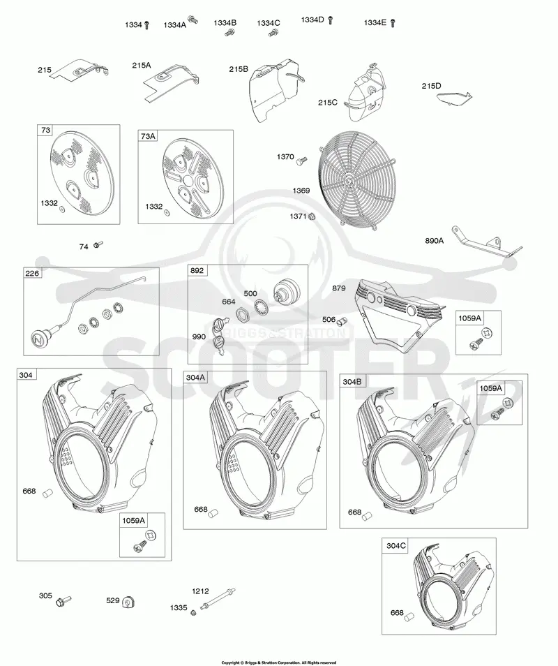 Air Guides, Rotating Screens, Blower Housings