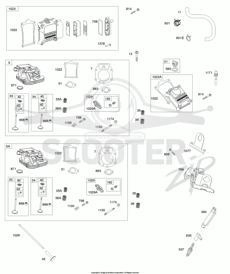Cylinder Heads, Rocker Covers