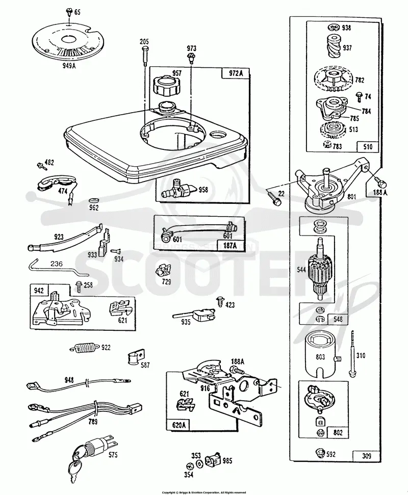 FuelTank,ElectStart,Controls