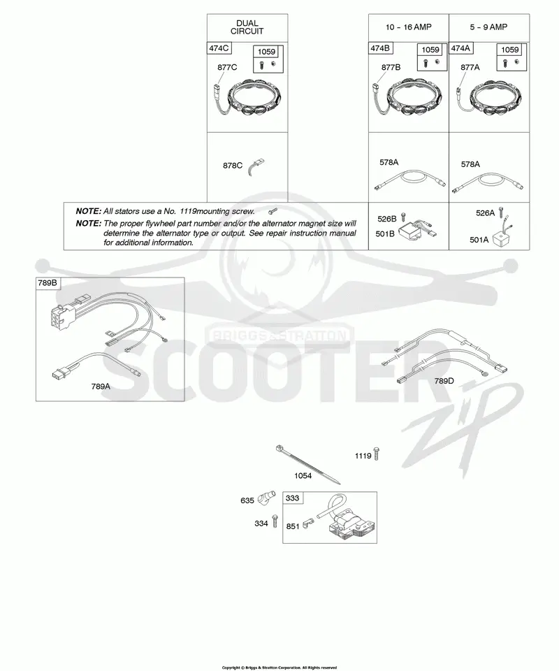 Alternators, Ignition