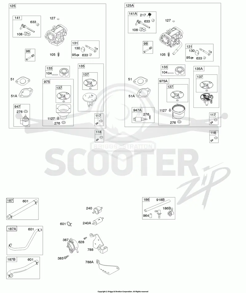 Carburetor, Fuel Supply