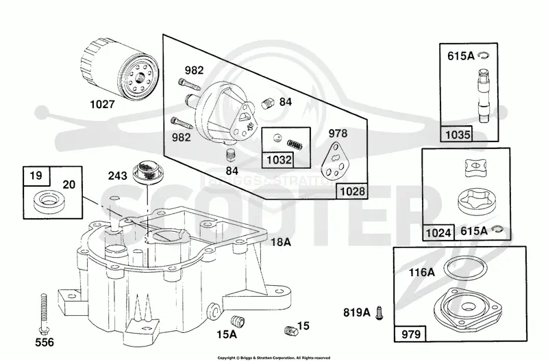 Oil Pump Sump Base Assembly