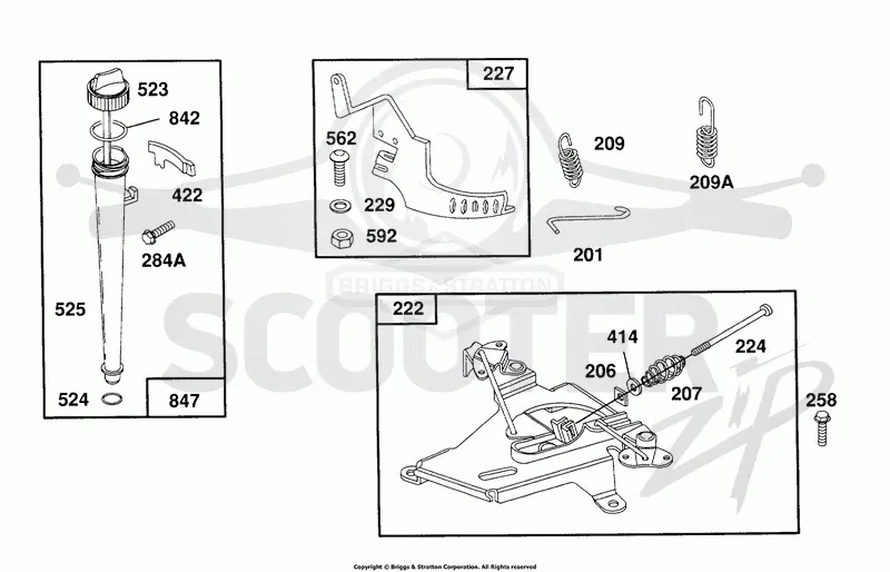 Oil Fill, Control Bracket