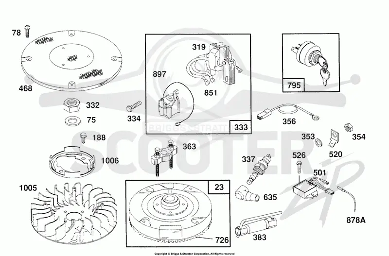 Flywheel, Misc Electrical