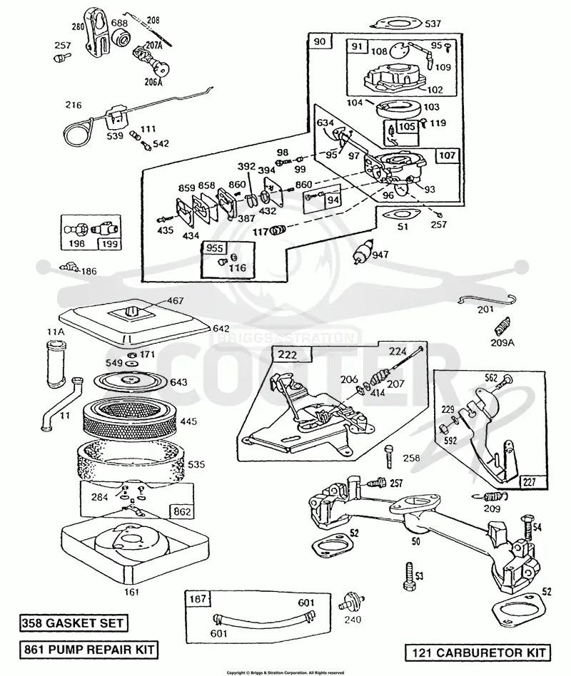 Crankshaft, Cam, Piston Grp
