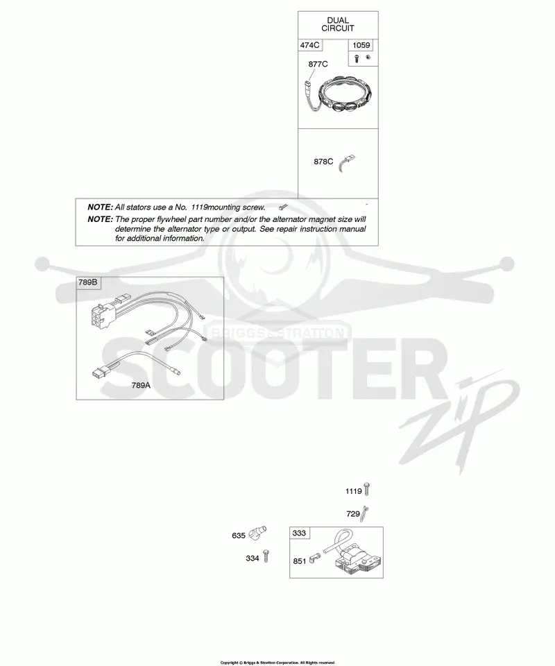 Alternator, Ignition