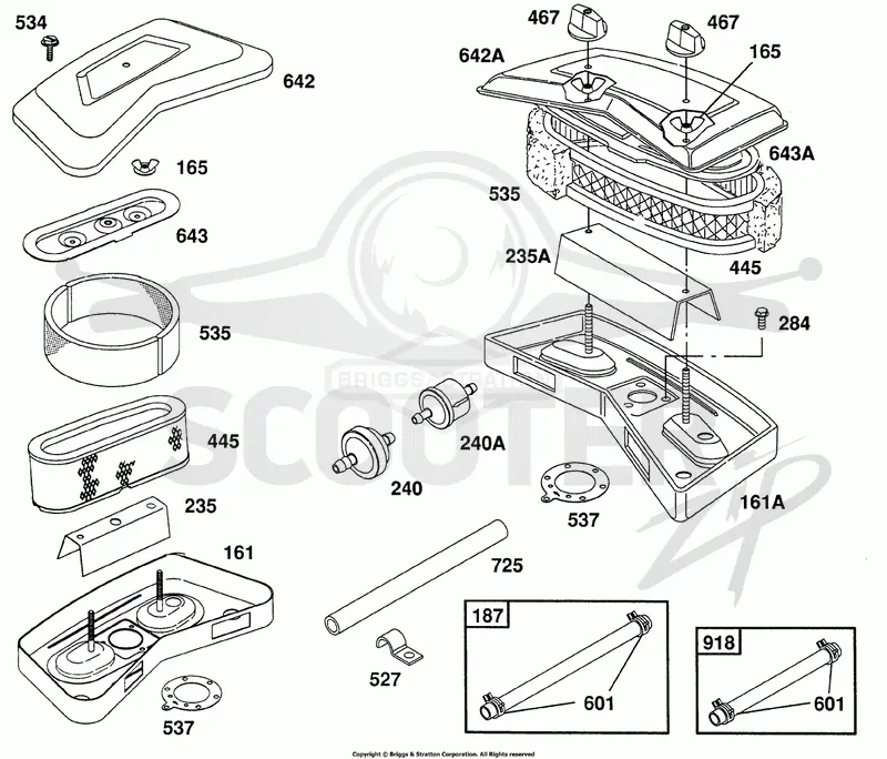 Air Cleaner Group,Fuel Hoses