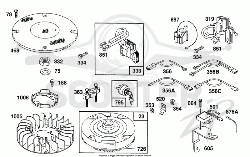 Flywheel,Fan,Misc Electrical