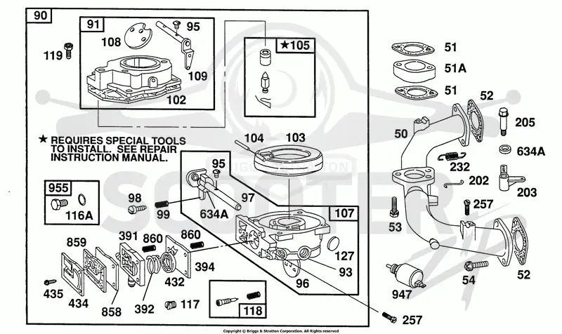 Carburetor Assembly,Manifold