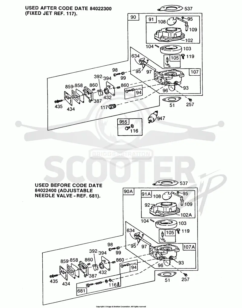 Carburetor Assemblies