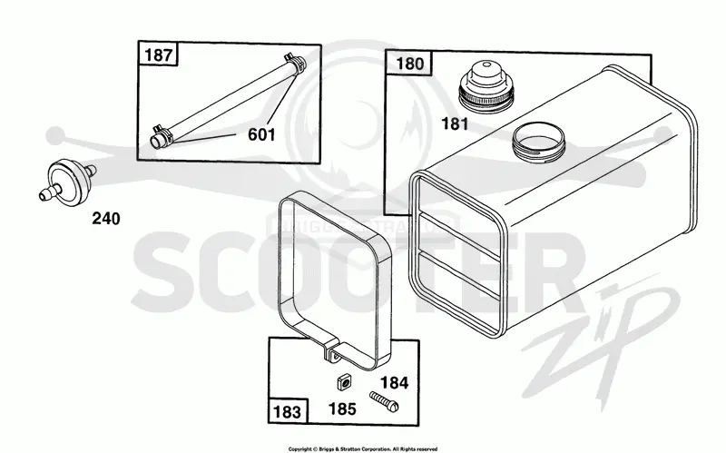 Fuel Tank and Parts