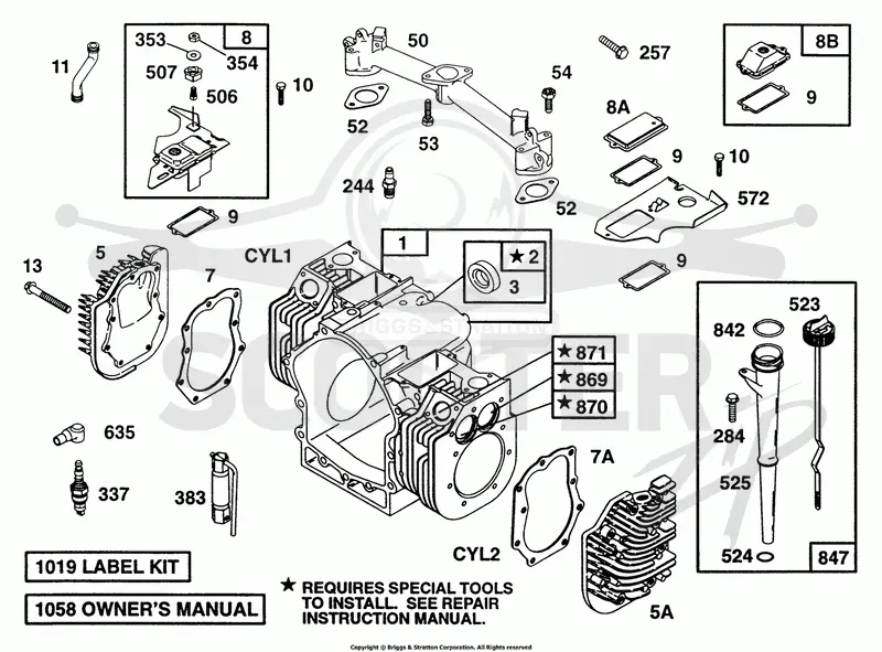 Cylinder,Cyl Heads,Piston