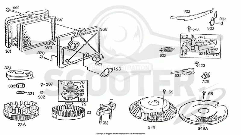 Air Cleaner,Flywheels,Brake