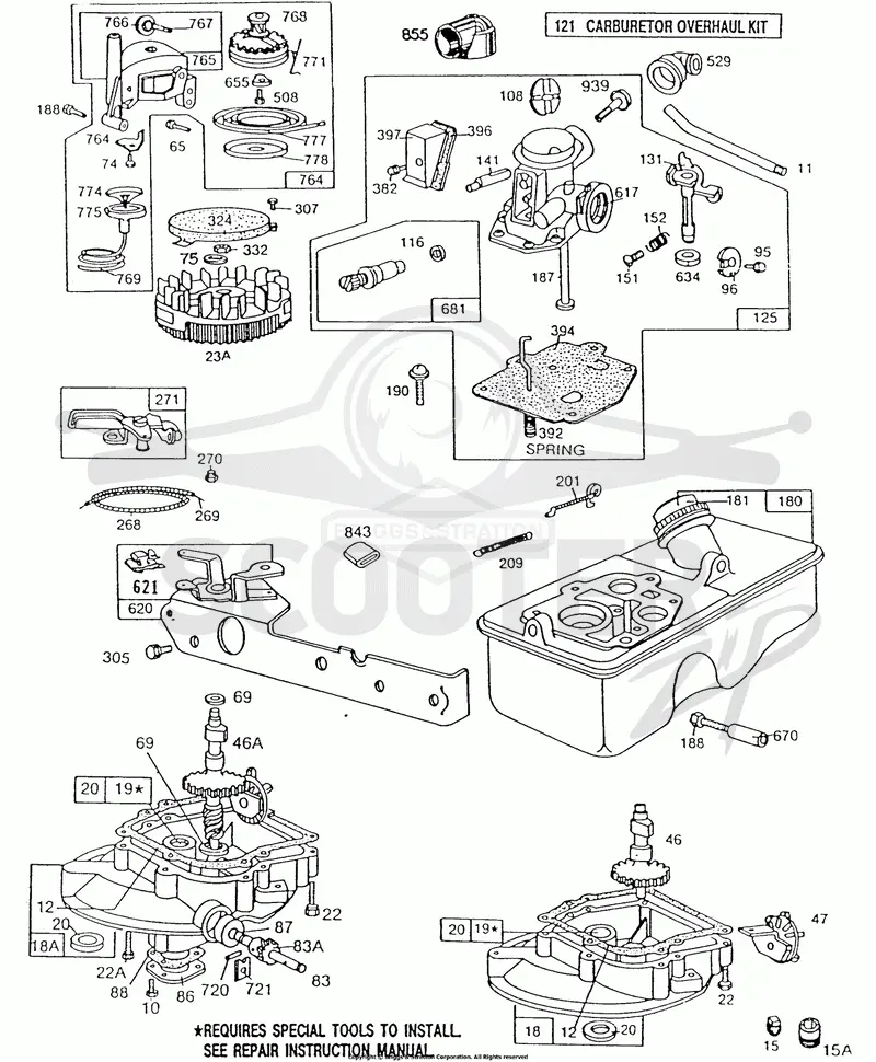 Carb,FuelTank,Sumps,VertPull