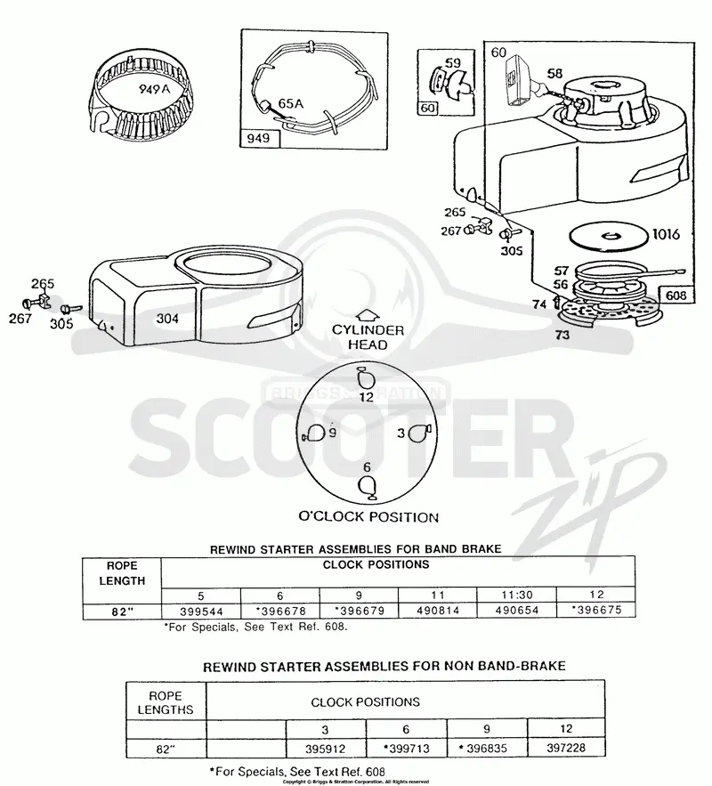 Blower Hsg,Rewind,FingerGrds