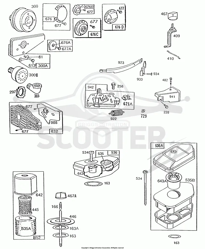 Mufflers, Air Cleaners