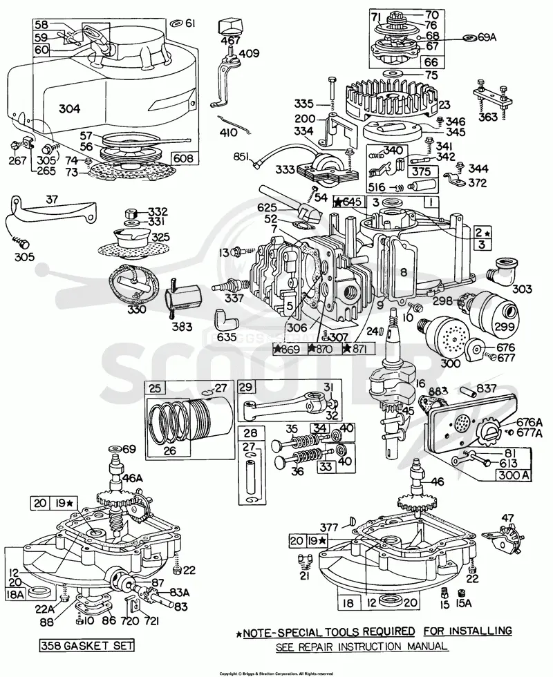 Cylinder,Sumps,Piston,Mufflers
