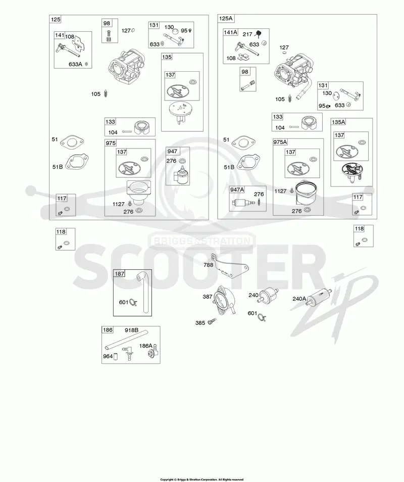 Carburetor, Fuel Supply