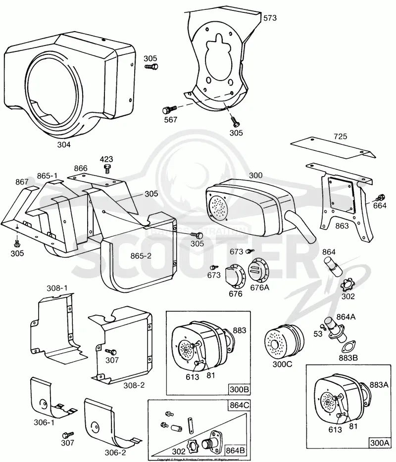 Blower Hsg,Air Guides,Elect.