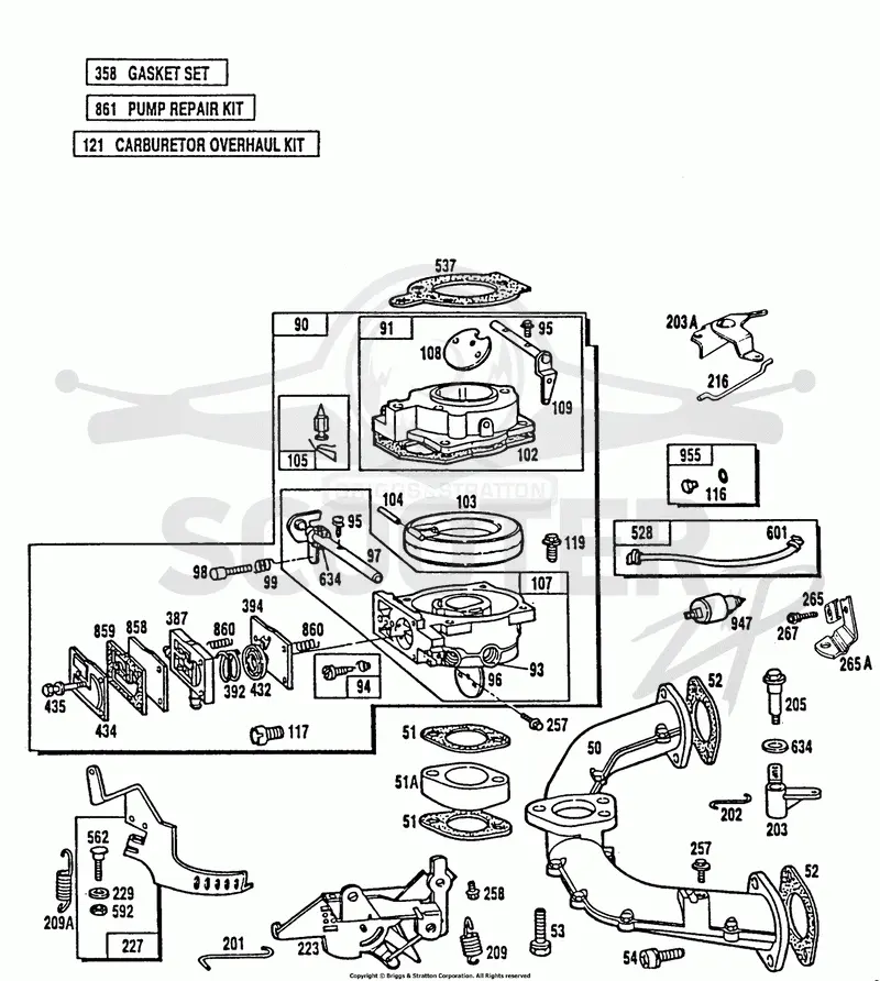 Carburetor Assembly,Manifold