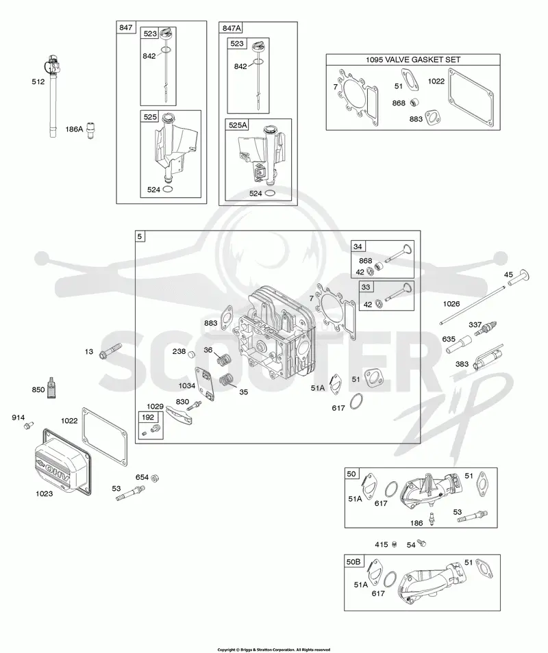 Cylinder Head, Gasket Set-Valve, Intake Manifold, Valves