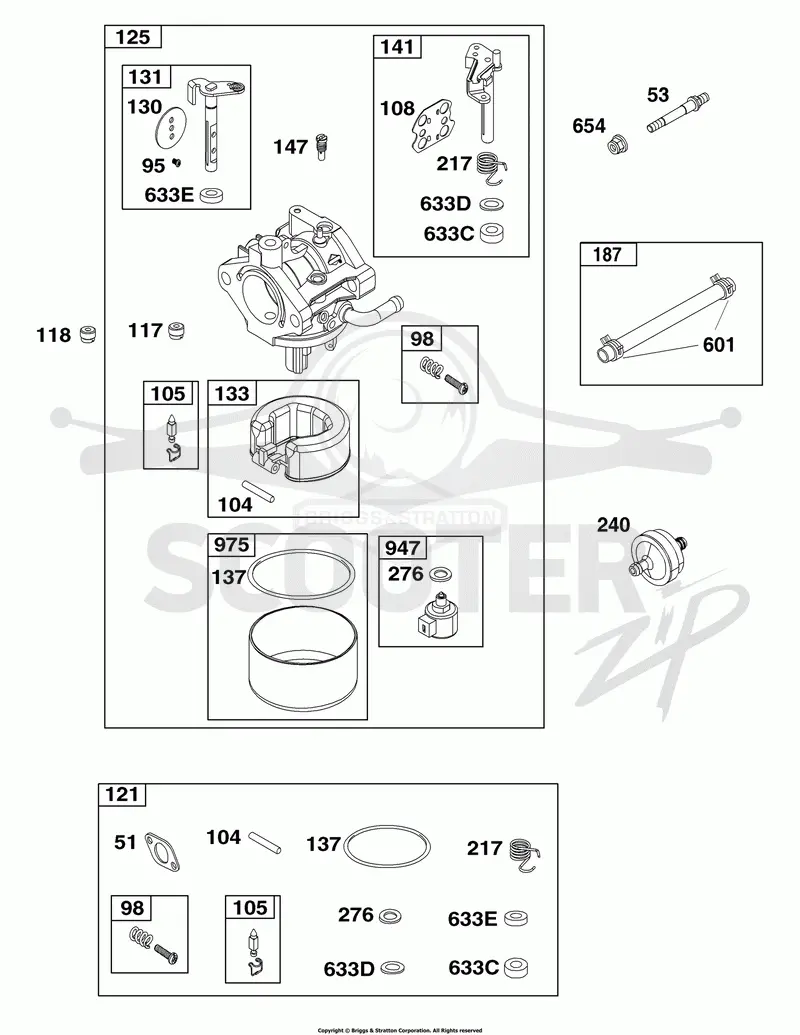 Carburetor and Fuel Supply Group