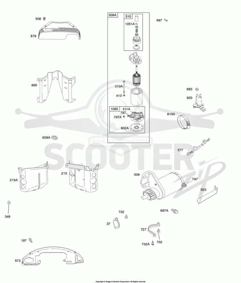 Electric Starter, Shrouds