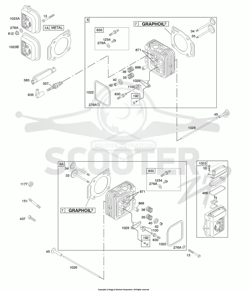Cylinder Head, Valves