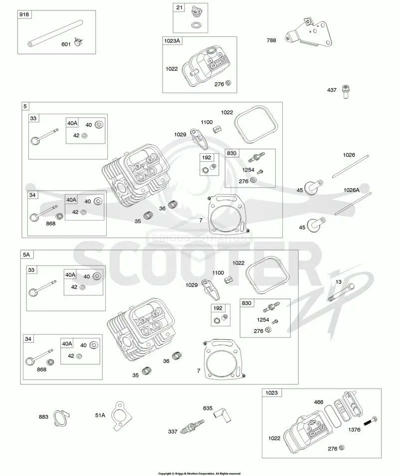 Cylinder Heads, Valve Covers