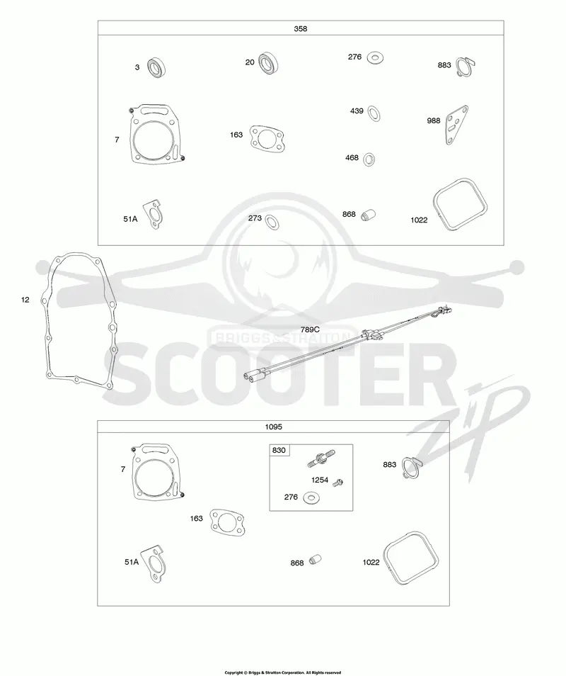 Engine/Valve Gasket Sets, Power Source Harness