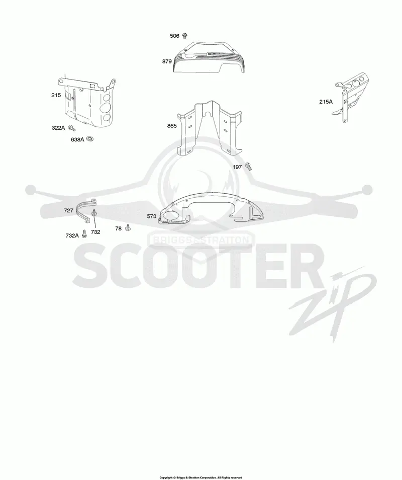 Shrouds, Carburetor Cover