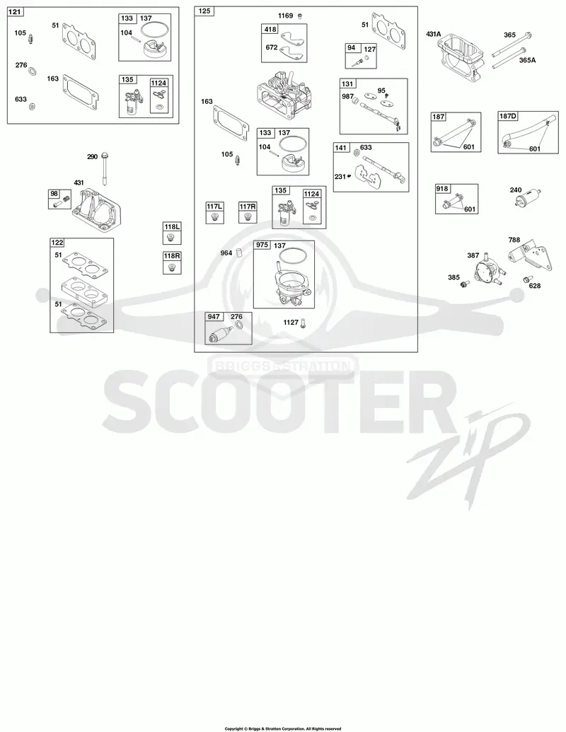 Carburetor and Fuel Supply Group