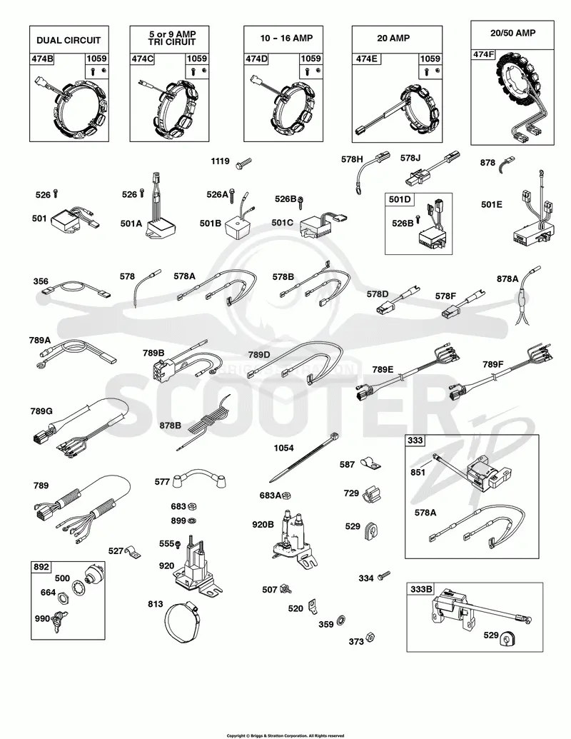 Alternators, Wires, Ignition, Regulators
