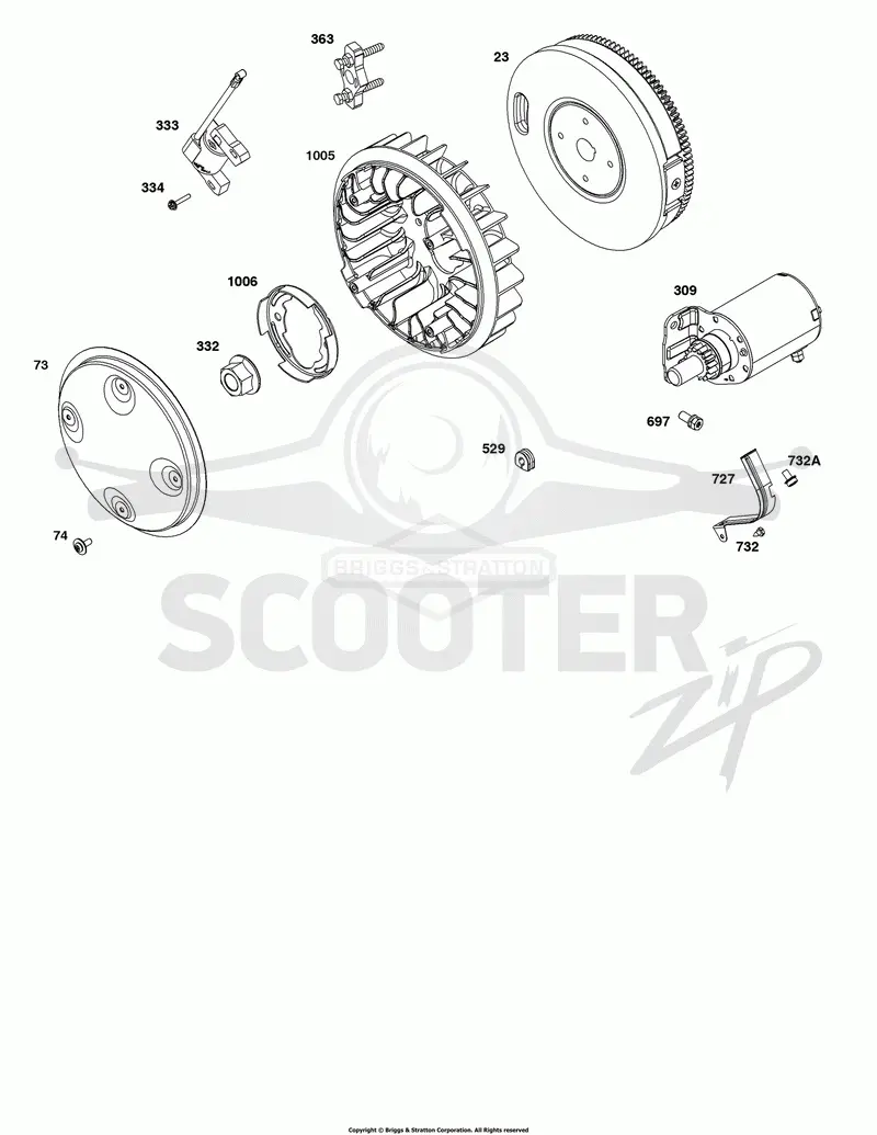 Flywheel, Ignition, and Starter Group