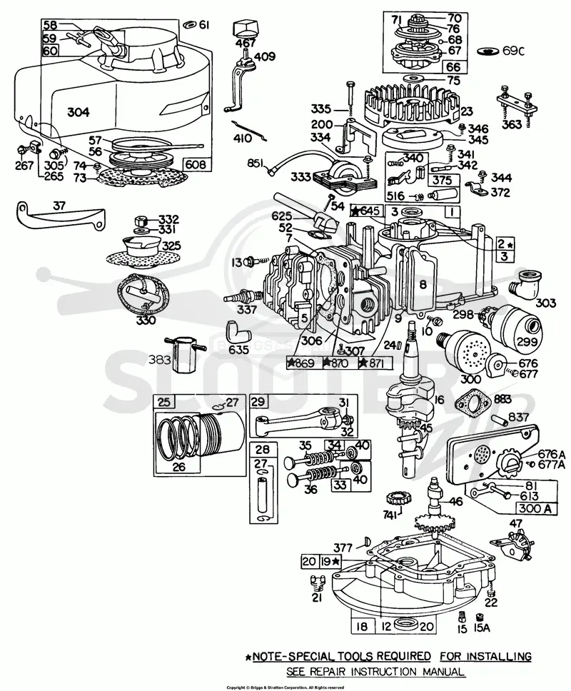 Cylinder,Sumps,Piston,Mufflers