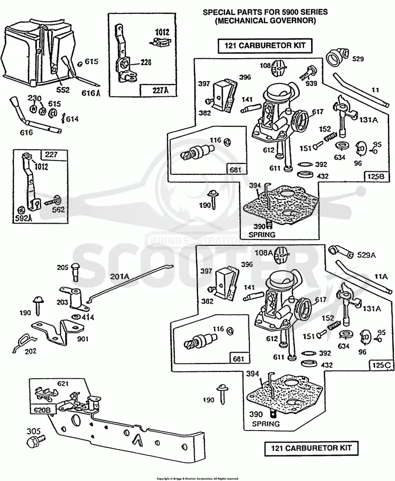 Carburetors, Controls