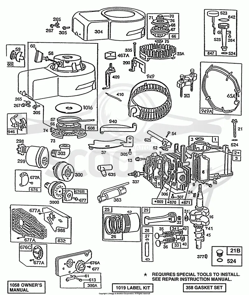 Cylinder,Mufflers,Piston Grp
