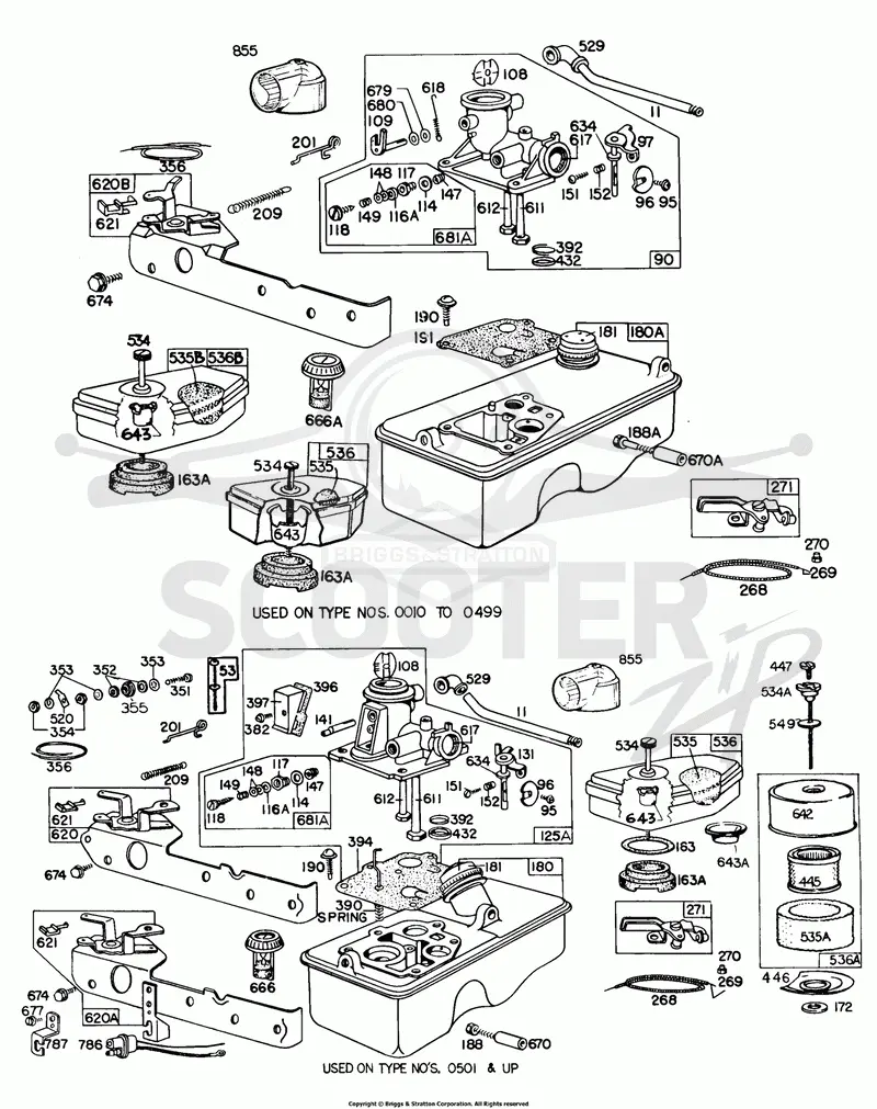 Carburetor and Fuel Tank Assy.