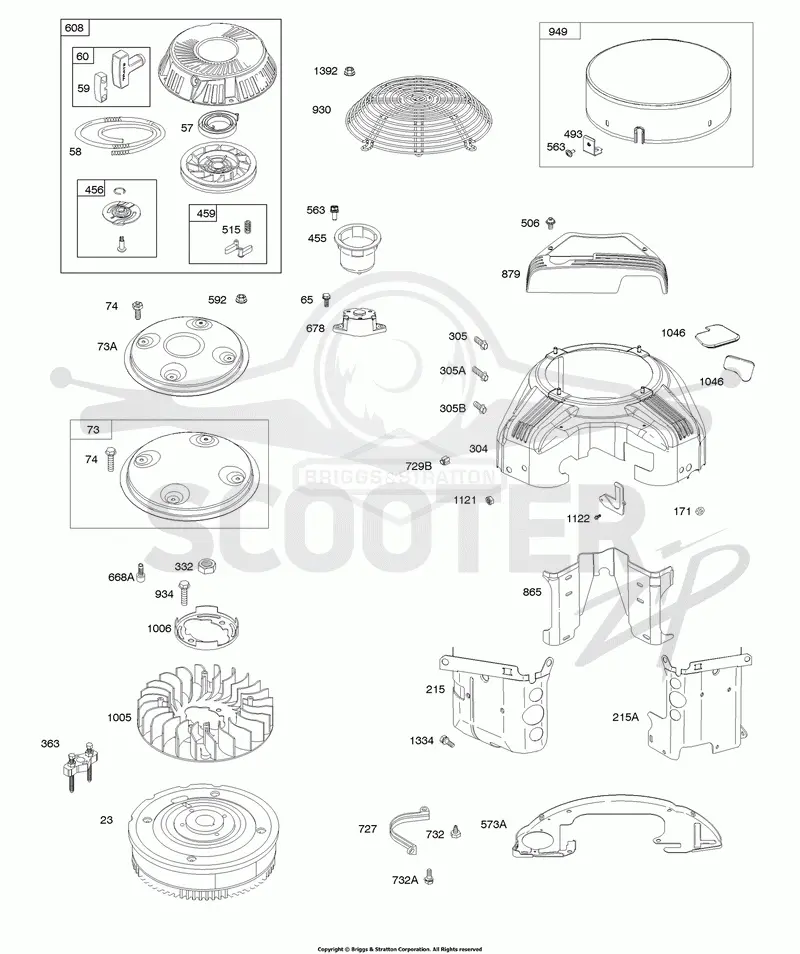 Blower Housing, Shrouds, Air Guides