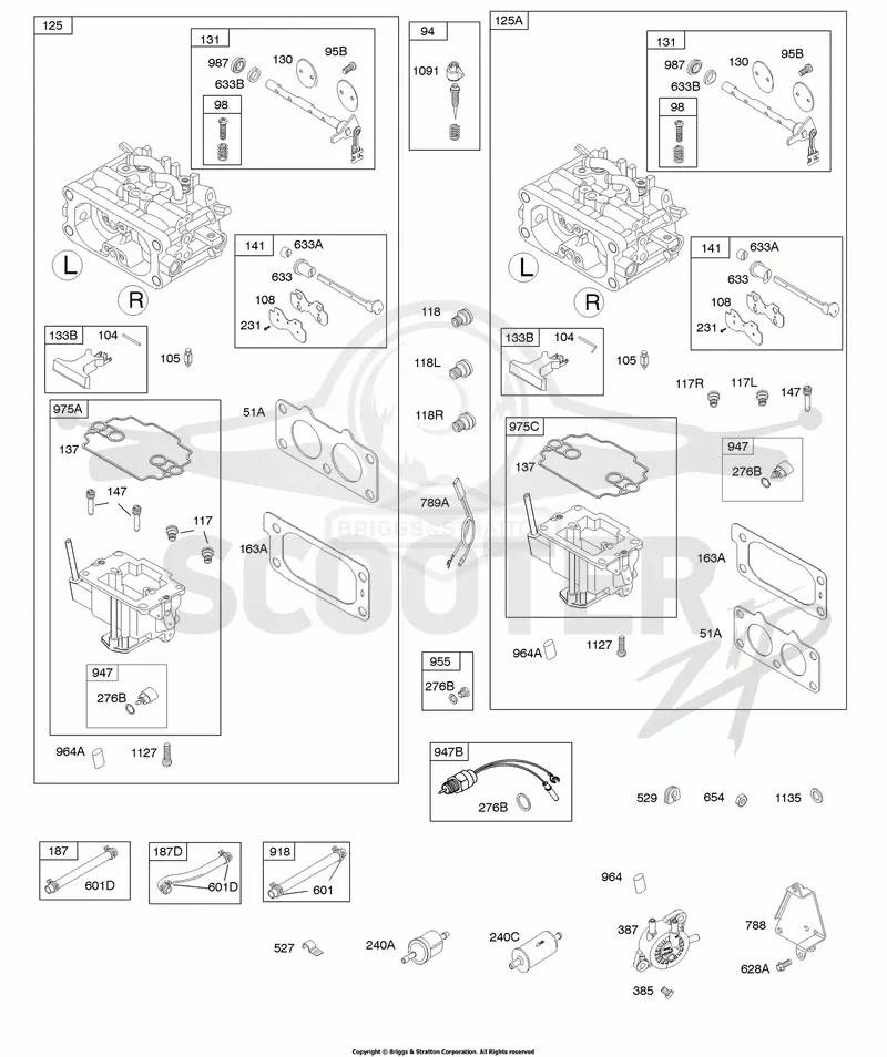 Carburetor, Fuel Supply