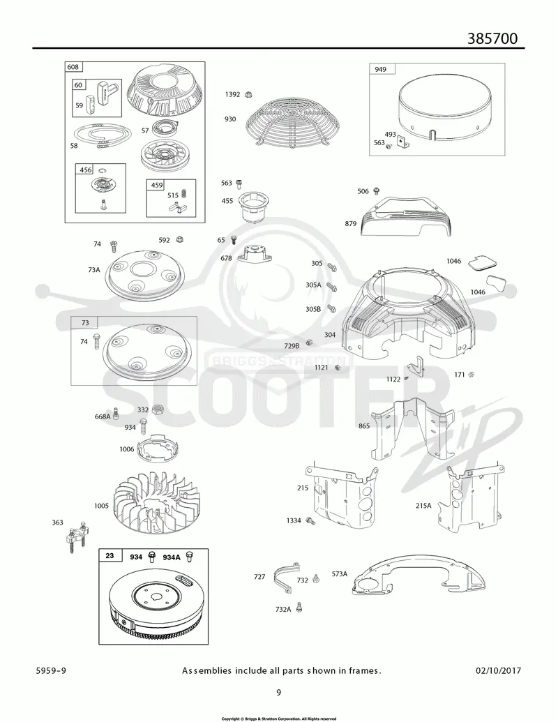 Blower Housing, Shrouds, Air Guides