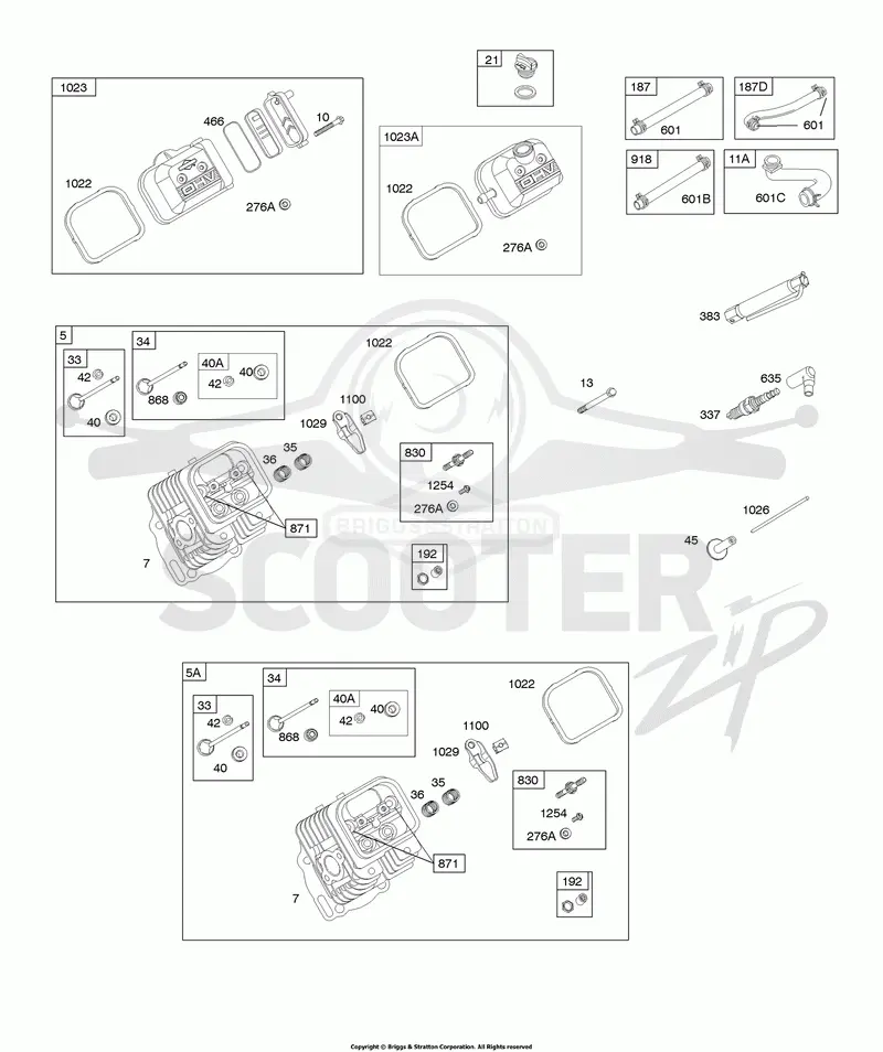 Cylinder Heads, Valve Covers