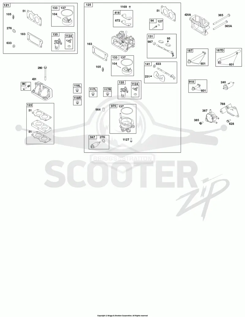 Carburetor and Fuel Supply Group